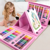 Kofer sa bojicama za decu - savršen set od 208 delova za crtanje i školu