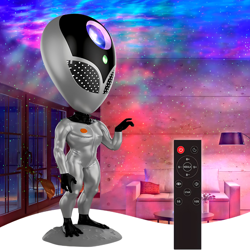 Galaxy projektor - Alien lampa za zvezdano nebo - rs-mangoshop.com