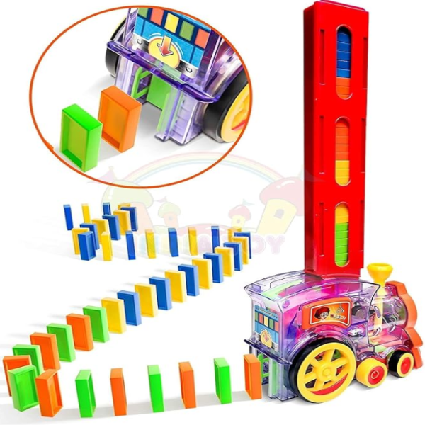 Domino express set - vozić koji ređa domine